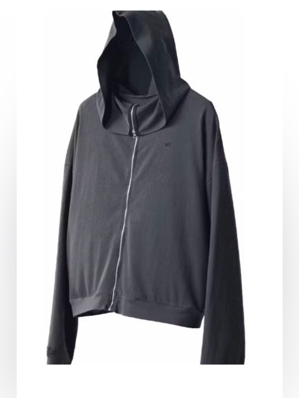Kanye Yeezy Vultures Korea Black Cross Boxy Graphic Hoodie